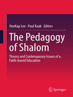 cover image of The Pedagogy of Shalom